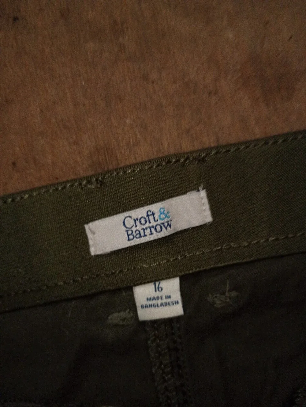 Croft And Barrow Utility Cargo Shorts Size 16